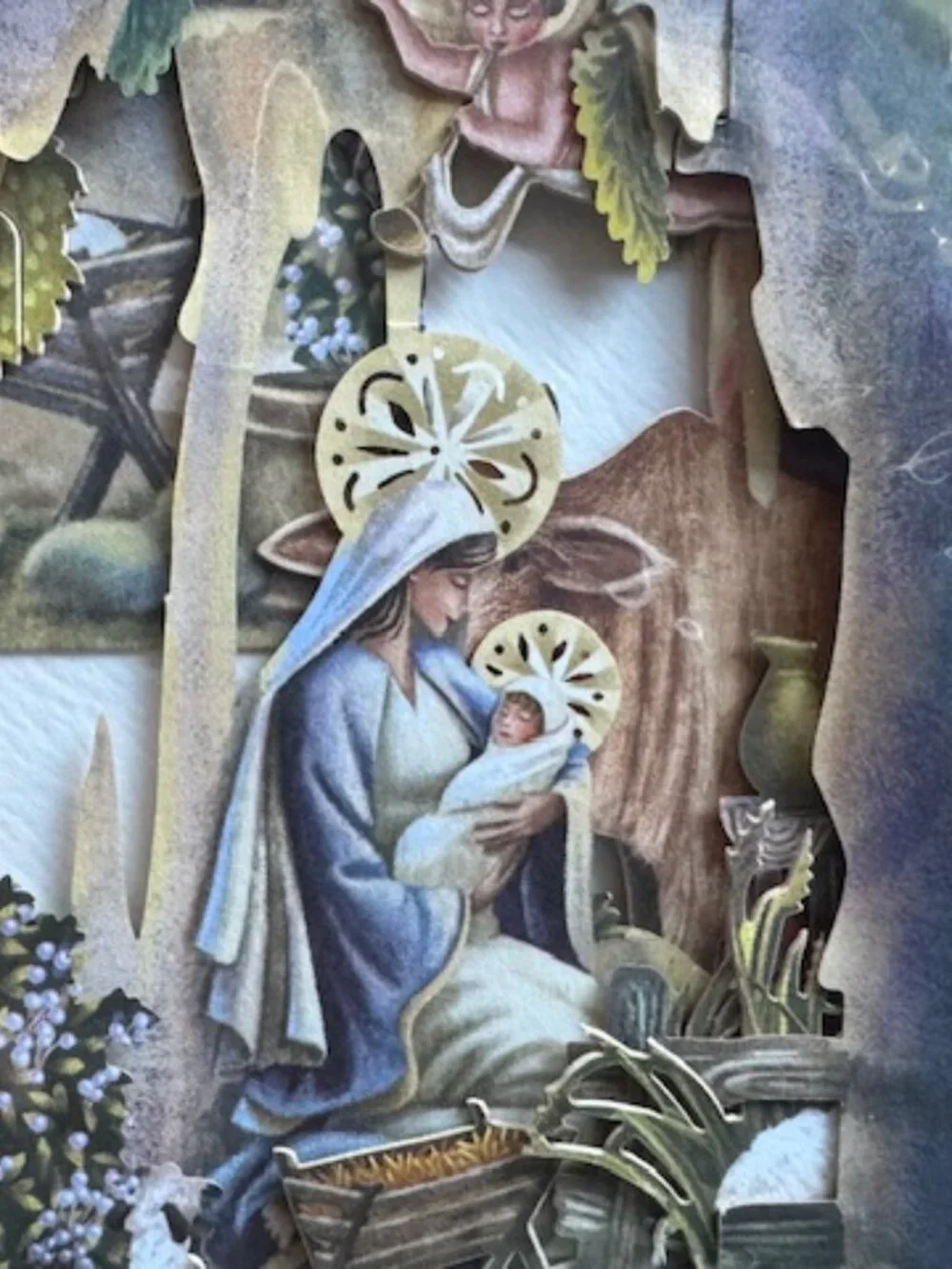 Me & McQ 3D Greeting Card - Bethlehem